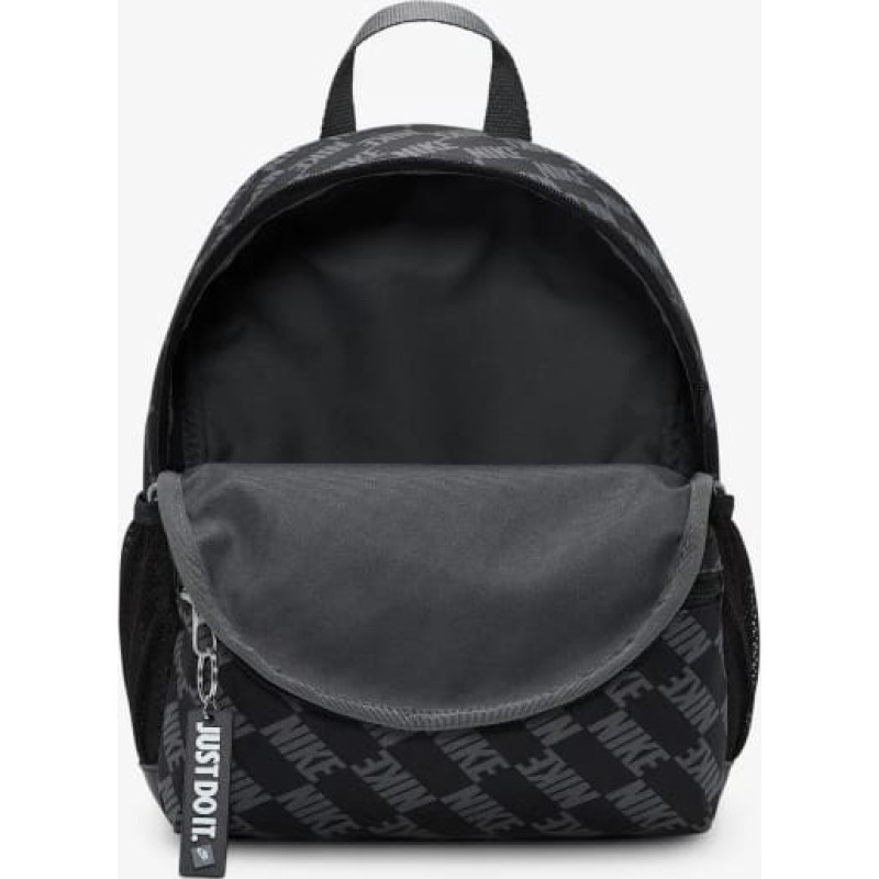 Рюкзак Nike Y NK BRSLA JDI MNI BK-AOP FA25 11L чорний, сірий Діт 25 x 33 x 13 см