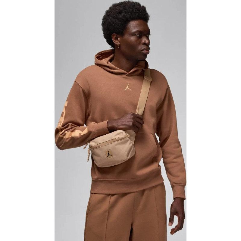 Сумка на пояс Nike Jordan JAM CORDURA FRANCHISE CROSS BODY 2L бежевий Чол 20 х 15 х 7 см