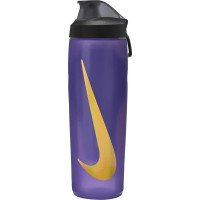 Пляшка Nike REFUEL BOTTLE LOCKING LID 24 OZ фіолетовий, жовтий, чорний Уні 709 мл