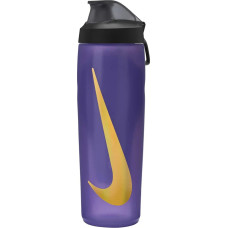 Пляшка Nike REFUEL BOTTLE LOCKING LID 24 OZ фіолетовий, жовтий, чорний Уні 709 мл
