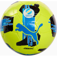 М'яч футбольний Puma Orbita UPL (MS) жовтий, синій Уні 5