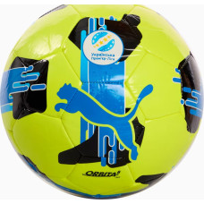 М'яч футбольний Puma Orbita UPL (MS) жовтий, синій Уні 5