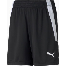 Шорти Puma teamLIGA Shorts Jr чорний, білий Діт 152 см