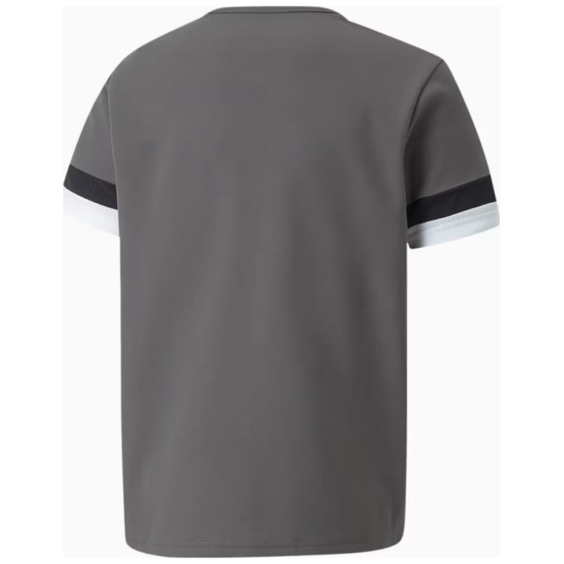 Футболка Puma teamRISE Jersey Jr сірий Діт 116 см