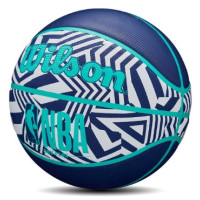 М'яч баскетбольний Wilson NBA DRV PLUS DAZZLE CAMO BSKT INDIGO size 6