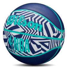 М'яч баскетбольний Wilson NBA DRV PLUS DAZZLE CAMO BSKT INDIGO size 6