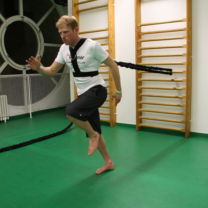 Стрічка-еспандер для вправ inSPORTline Byfaster RS1300 чорна