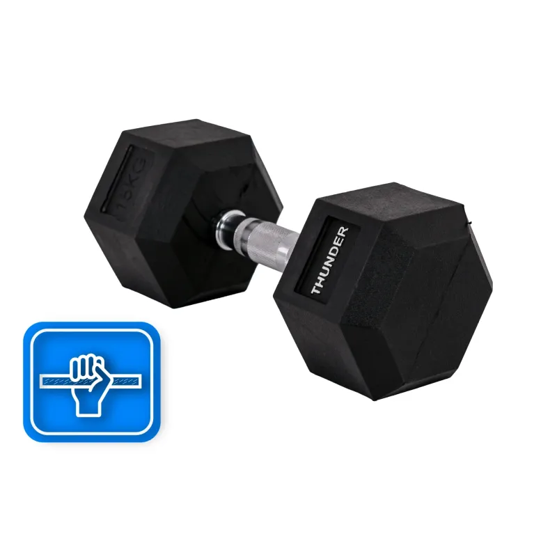 Гантель шестигранна THUNDER 15 кг