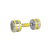Гантель хромована inSPORTline Yellsteel 7 кг