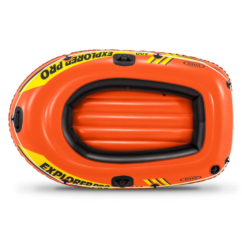 Човен надувний Intex Explorer Pro 100 160 x 94 x 29 см, помаранчевий