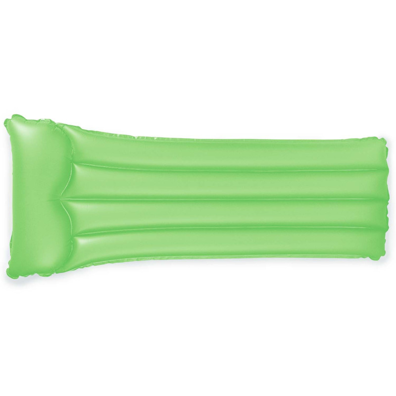 Матрац надувний для плавання Intex 59717 зелений, 183 х 69 см