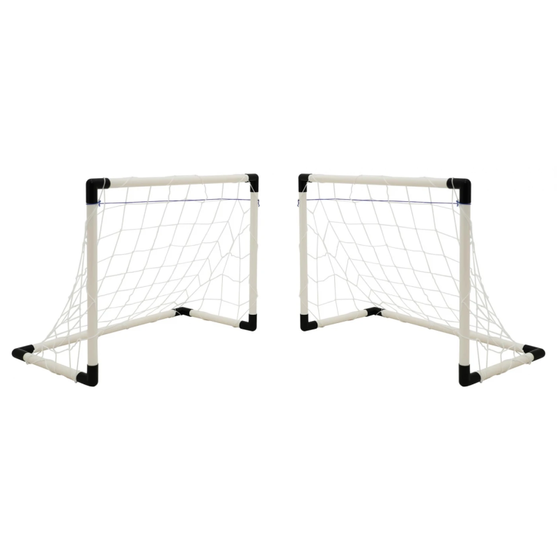 Ворота футбольні дитячі Ramiz TY6603 143 x 110 x 70 см, чорно-білі