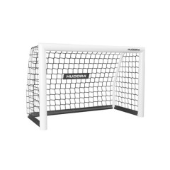 Ворота футбольні Hudora Advanced 120 х 80 см, чорно-білі