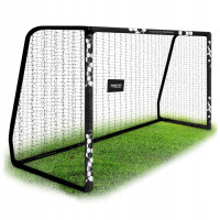 Ворота футбольні Neo‑Sport Hexagon NS‑472 300 х 200 х 120 см, чорні