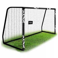 Ворота футбольні Neo‑Sport Hexagon NS‑472 300 х 200 х 120 см, чорні