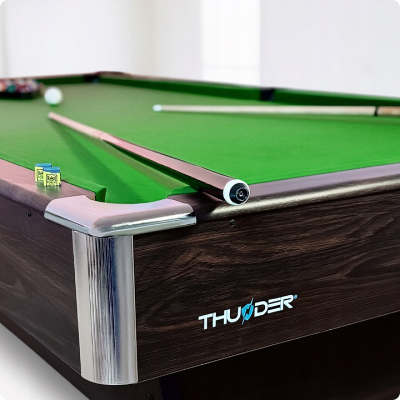 Більярдний стіл THUNDER BOLD-BROWN 9FT, 274 х 142 х 81 см