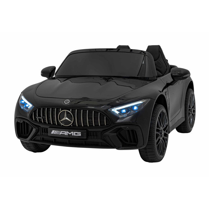 Дитяча акумуляторна машинка Mercedes Benz AMG SL63 Чорна