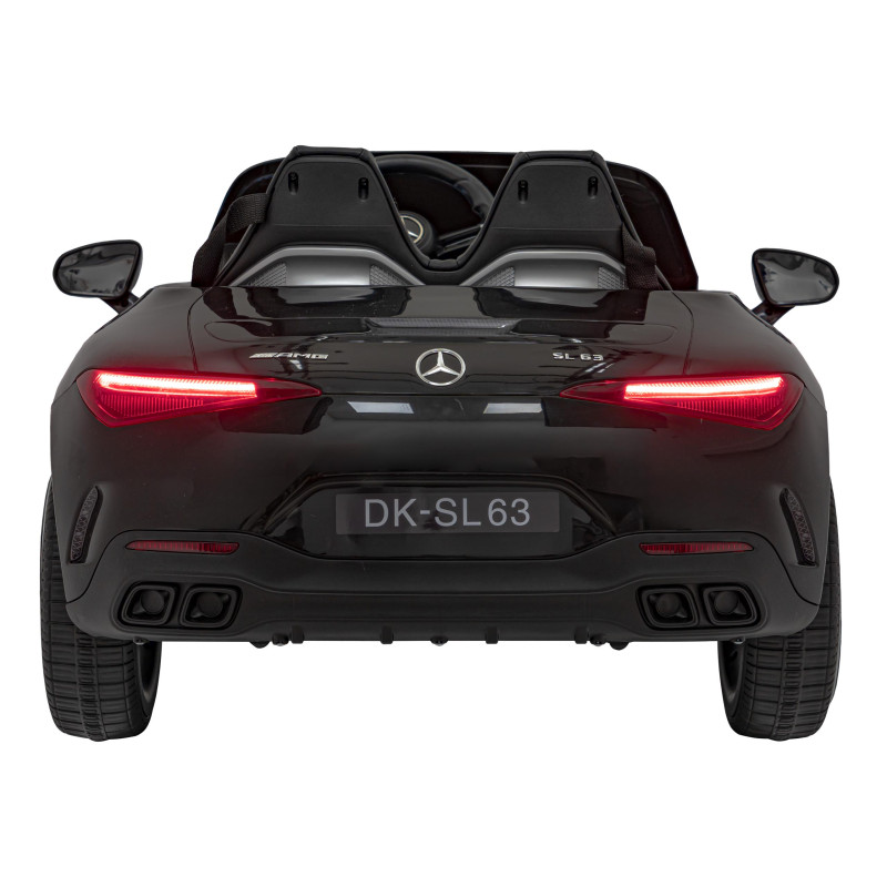 Дитяча акумуляторна машинка Mercedes Benz AMG SL63 Чорна