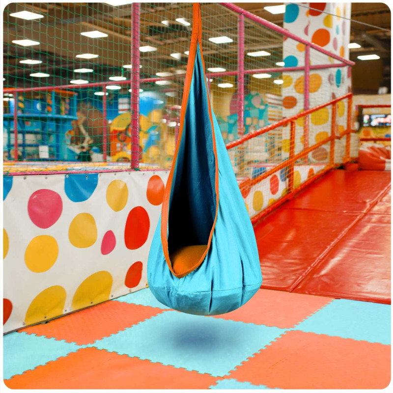 Крісло-кокон підвісне Neo-Sport, бірюзове