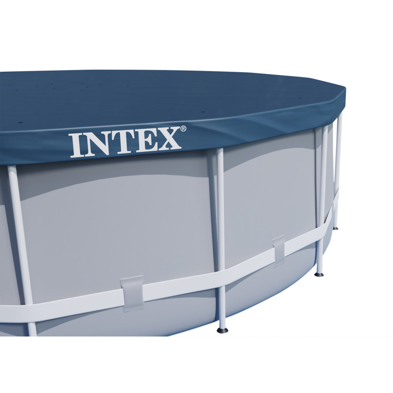 Басейн каркасний 15в1 INTEX 26702, 305 х 76 см + машина для створення бульбашок