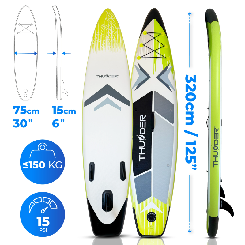 Надувна SUP дошка (Сапборд) THUNDER VELA 320