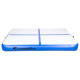 Килимок надувний inSPORTline Air-impact 200x150 см, біло-синій