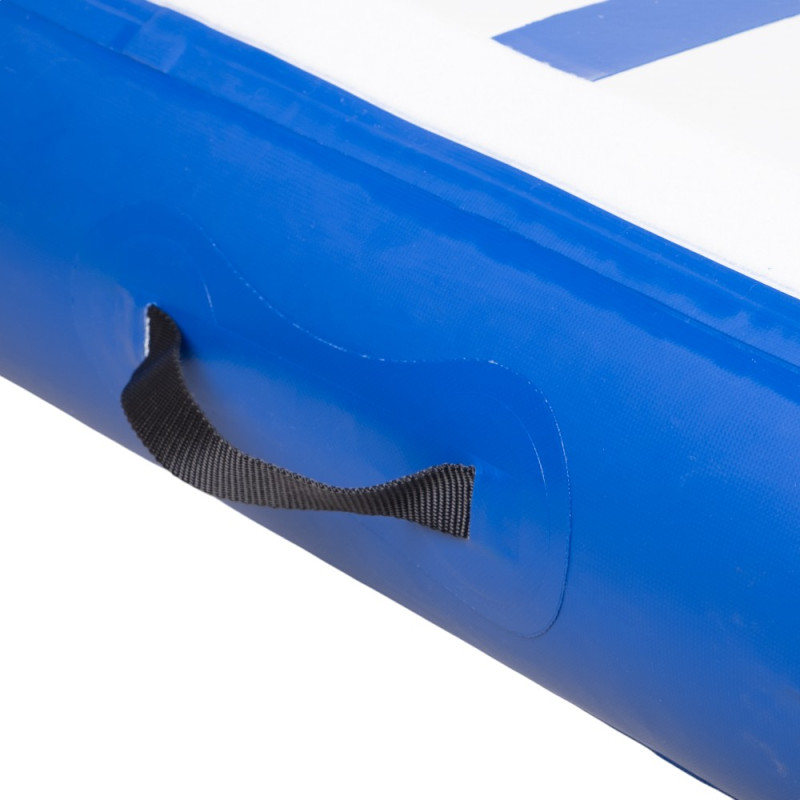 Килимок надувний inSPORTline Air-impact 200x150 см, біло-синій