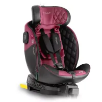 Автокрісло Nukido Prestige Line ISOFIX 0-36 кг, чорно-рожеве