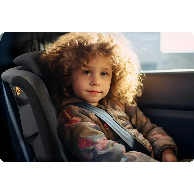 Автокрісло Nukido Louis ISOFIX 15-36 кг, чорно-сіре