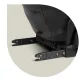 Автокрісло Nukido Louis ISOFIX 15-36 кг, чорно-сіре