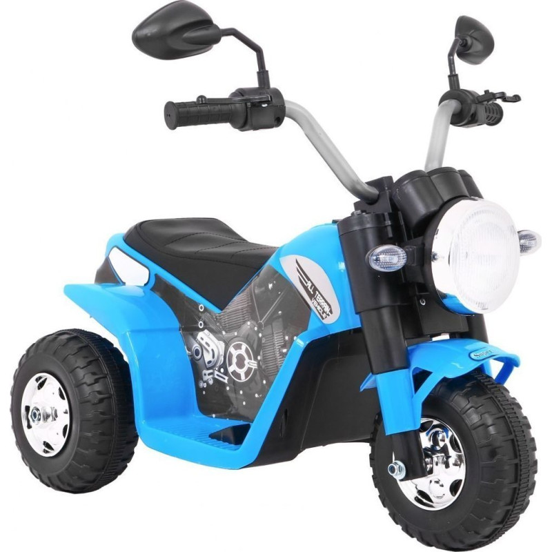 Дитячий акумуляторний мотоцикл RAMIZ MiniBike блакитний