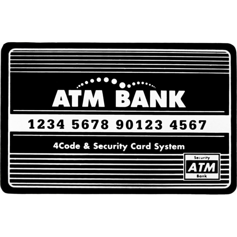 Дитячий банкомат-скарбничка дитяча 3+ чорний