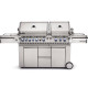 Газовий гриль Napoleon Prestige PRO 825 RSBI з бічним пальником Sizzle Zone і вертілем (69532) нерж сталь PRO825RSBIPSS Код: 005767