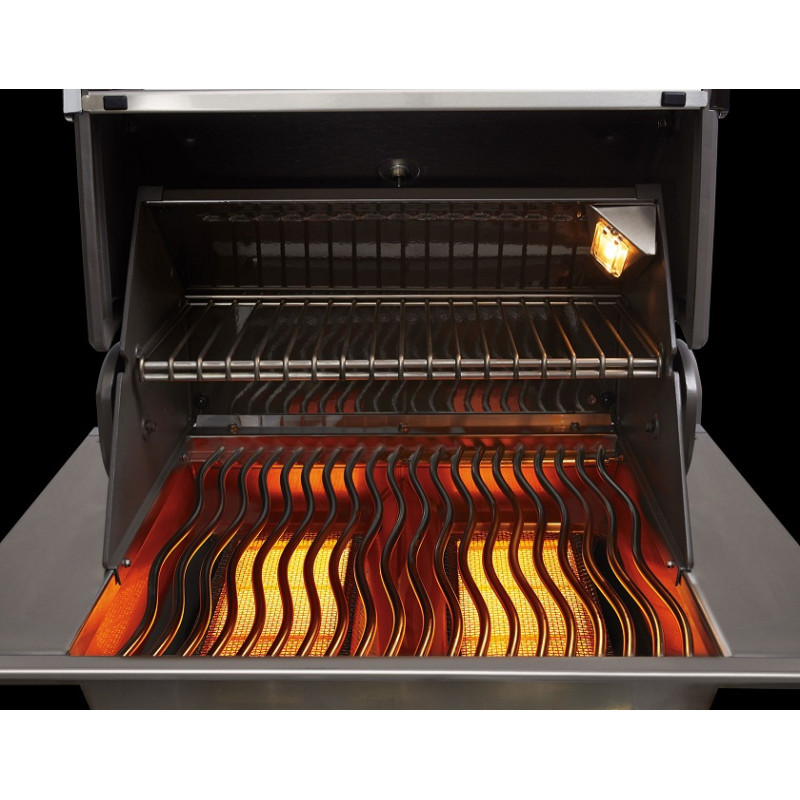 Газовий гриль Napoleon Prestige PRO 825 RSBI з бічним пальником Sizzle Zone і вертілем (69532) нерж сталь PRO825RSBIPSS Код: 005767
