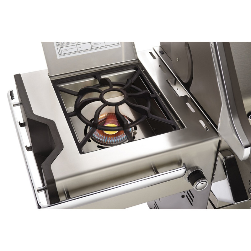 Газовий гриль Napoleon Prestige PRO 825 RSBI з бічним пальником Sizzle Zone і вертілем (69532) нерж сталь PRO825RSBIPSS Код: 005767
