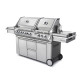 Газовий гриль Napoleon Prestige PRO 825 RSBI з бічним пальником Sizzle Zone і вертілем (69532) нерж сталь PRO825RSBIPSS Код: 005767