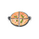 Камінь для піци Ø38 см з ручками GRILLI 380157 Код: 012335
