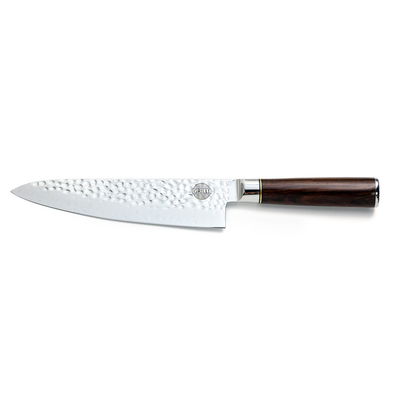 Професійний ніж шеф кухаря із дамаської сталі Chefs Knife 20,5 см GRILLI 88815 Код: 012181