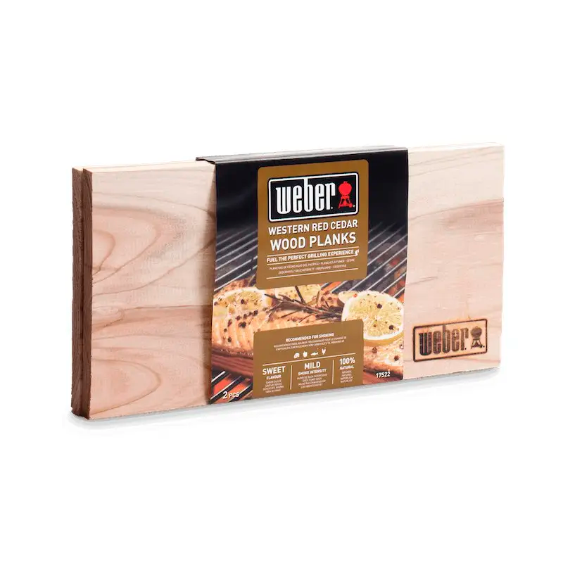 Планки кедрові для копчення 15x30 см Weber 2 шт 17522 Код: 010887