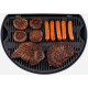 КОМПЛЕКТ Портативний переносний газовий гриль O-GRILL 900, срібло + шланг в подарунок! Код: 013373