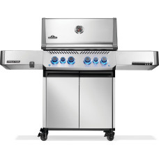 Газовий гриль Napoleon Prestige P 500 з бічною конфоркою Sizzle Zone та вертілем (69212) нерж сталь P500VRSIBPSS-RC Код: 013837
