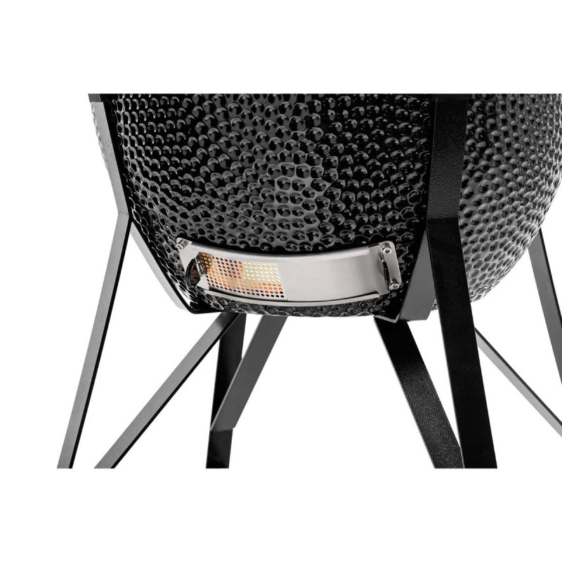 Керамічний вугільний гриль Kamado Bono Grande Ø 59 см чорний TQ0023ALLIN Код: 013912