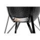 Керамічний вугільний гриль Kamado Bono Grande Ø 59 см чорний TQ0023ALLIN Код: 013912