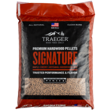 Пелети для гриля фірмова суміш Signature Blend 9кг 20л Traeger PEL346 Код: 009752