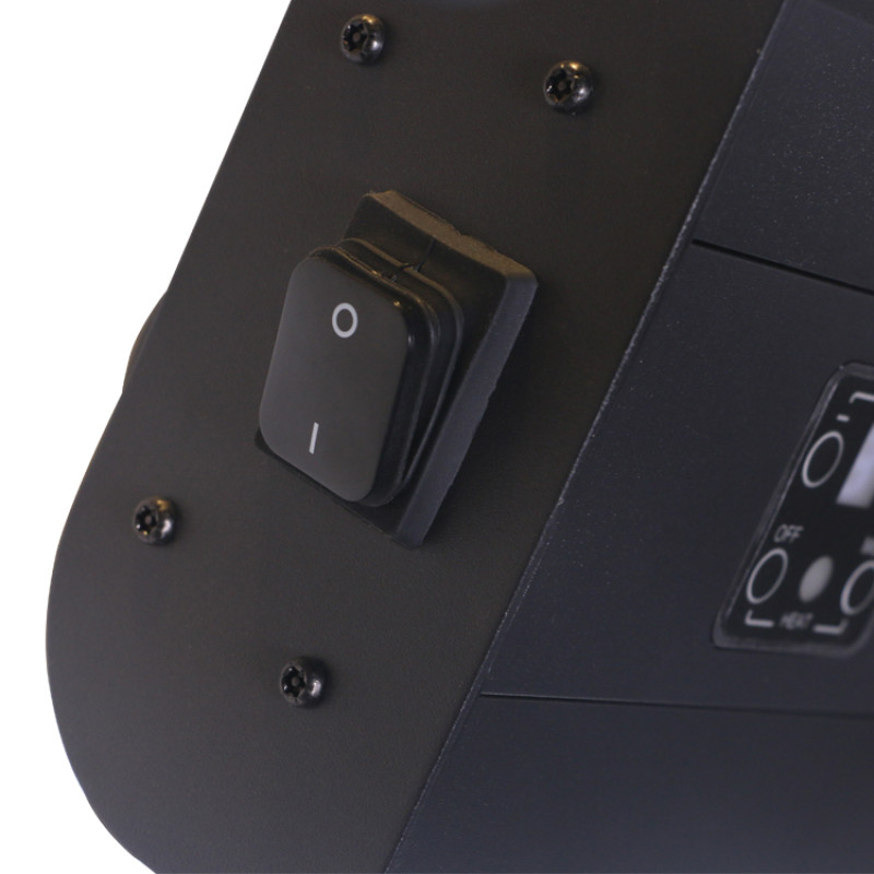 Підвісний інфрачервоний обігрівач 1800w з пультом Д / У GRILLI IP65 110см Код: 008386