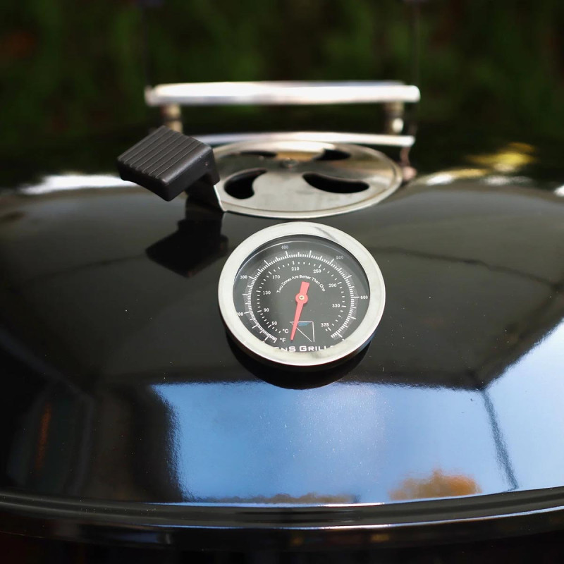 Вугільний гриль Slow and Sear Original Kettle Grill 57 см + кошик Deluxe SNS-KET-1 Код: 009468
