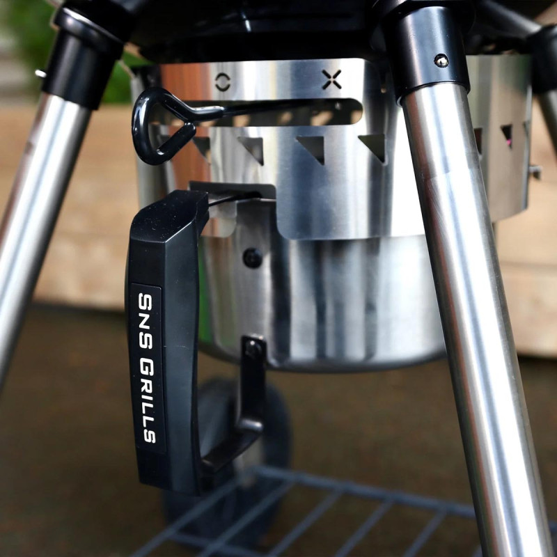 Вугільний гриль Slow and Sear Original Kettle Grill 57 см + кошик Deluxe SNS-KET-1 Код: 009468