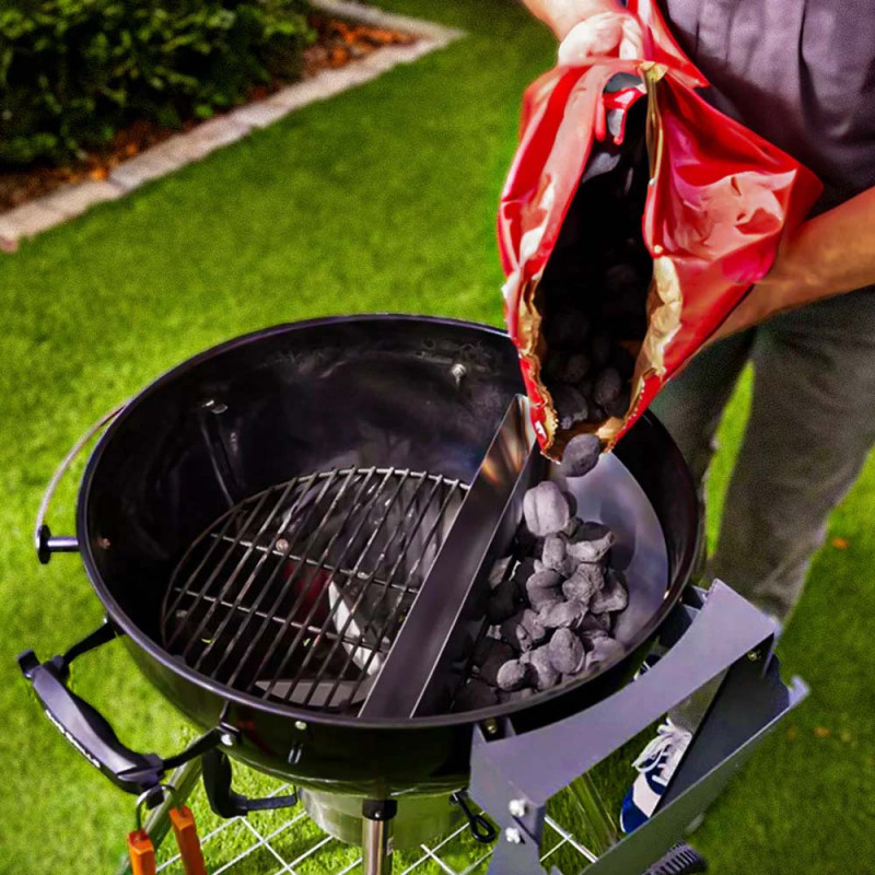 Вугільний гриль Slow and Sear Original Kettle Grill 57 см + кошик Deluxe SNS-KET-1 Код: 009468