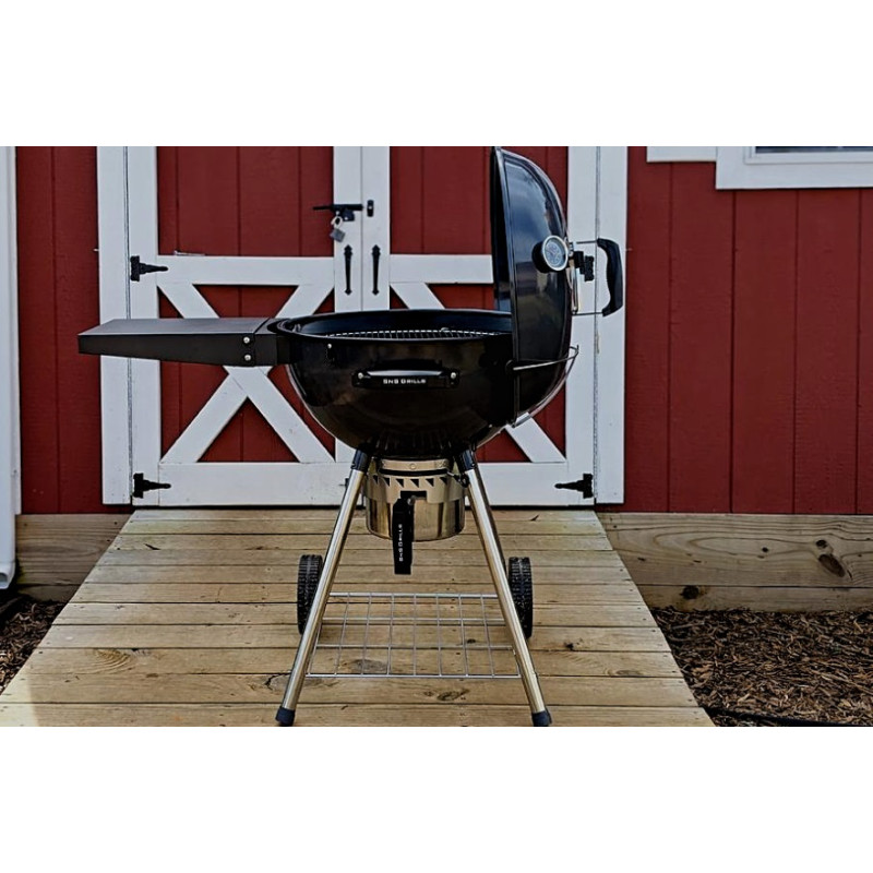 Вугільний гриль Slow and Sear Original Kettle Grill 57 см + кошик Deluxe SNS-KET-1 Код: 009468