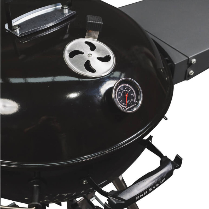 Вугільний гриль Slow and Sear Original Kettle Grill 57 см + кошик Deluxe SNS-KET-1 Код: 009468